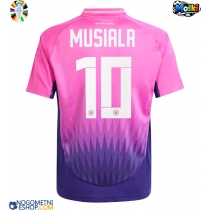 Moški Nogometni dresi Nemčija Jamal Musiala #10 Gostujoči EP 2024 Kratek Rokav